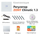 ZONT Climatic 1.3 Погодозависимый автоматический GSM / Wi-Fi регулятор (1 ГВС + 3 прямых/смесительных) с доставкой в Ульяновск
